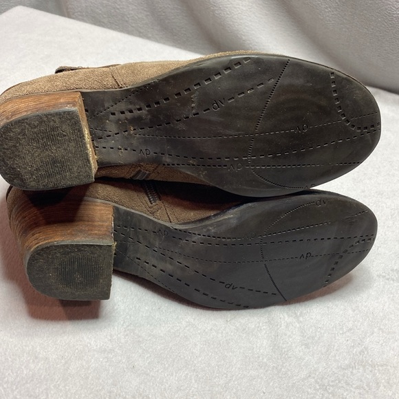 DV Dolce Vita Brown Leather heeled booties size 9 - Picture 6 of 9